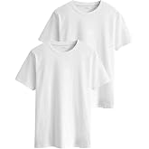 Unisex 2-Piece Basic T-Shirt &ndash; 100% Cotton &ndash; Comfortable Cut &ndash; Suitable for Daily Use