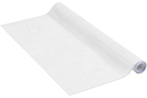 Venilia Buchschutzfolie | selbstklebend Buchschoner Transparent | 45cmx2m, Stärke 90μ | durchsichtige Klebefolie, Buchumschlag, Bucheinband | PVC ohne Phthalate | Made in EU