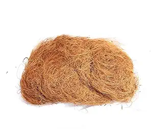 Bright Coco Fibre Nesting Material (Brown, 250 g)
