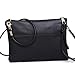 Produktbild Kuriertaschen Damen SUNNSEAN Frauen Vintage Quasten Klassiker Damentasche Elegant Schultertasche Mini Shopper Henkeltasche Crossbody Schulter Bag für Mädchen Messenger Bag (Schwarz 2)