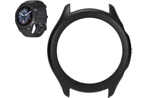 ciciglow Watch Protector Case, Watch Screen Protector Watch PC Full Cover Shell für Amazfit GTR 3 für GTR 3 Pro Case Cover Schutzrahmen(Schwarz)