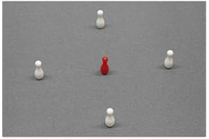 PSS BIRILLI STAMPATI IN PLASTICA H 25 MM SET DA 5 PER IL GIOCO BILIARDO ITALIANA GORIZIANA