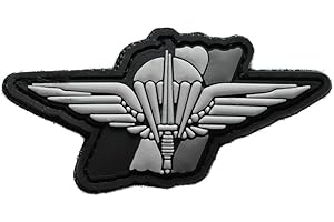 TOPT MILI ecusson para parachutiste en pvc 3d legion beret vert rouge legionnaire armée punisher drapeau france francais 8x5cm