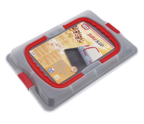 Dr. Oetker 1012 Backblech mit Transporthaube 29x42cm Bake&Go - 7