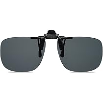 Wangly Polarized Unisex Clip On Flip Up Sunglasses Over Prescription And Reading Glasses Frames Suitable For Driving Grey Lens Buy Online At Best Price In Uae Amazon Ae