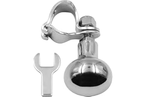 ZONADAH 316 Stainless Steel Boat Steering Wheel Knob - Marine Sport Boat Yacht Steering Wheel Spinner Knob for Easy Maneuvering and Control
