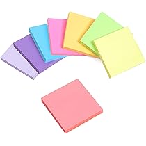 800 Foglietti Adesivi AiTodos - 8 Colori, 7.5x7.5cm, Per Appunti E Organizzazione
