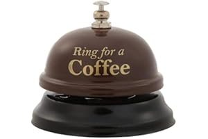 PiniceCore Coffe Call Bell Customer Service Bell Office Desk Bell Small Call Bell Ringing Service Bell Hand Servant Service
