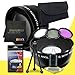 40.5mm Wide Angle + 2x Telephoto Lenses + 3 Piece Filter Kit for Sony Alpha NEX-5R with Sony 16-50mm Retractable Zoom Lens + DavisMAX Fibercloth Deluxe Lens Bundle RS.6649.00