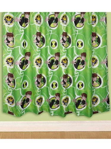 Character World 72-inch Ben 10 Omniverse Curtains, Multi-Color