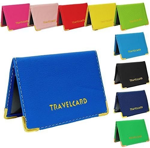 LONDON HERITAGESoft Leather Wallet / Protective Case for Passes, Tickets, Credit Cards, ID Cards grün