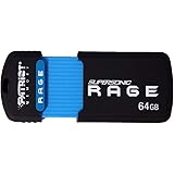 Patriot 64GB Supersonic Rage USB 3.1 Gen 1 Externer Speicherstick Flash Laufwerk High-Speed-von bis zu 180 MB/Sek Read
