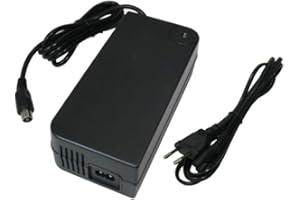 TRADE-SHOP Bloc d'alimentation Rapide 42 V 3 A pour Batteries 36 V avec connecteur 1 Broches de 10,45 mm x 8,50 mm pour Batteries Prophete Alu Trecking Phylion Aldi Lidl MiFa Cyco Curtis et McKenzie e-Bikes