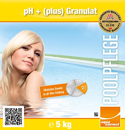 Steinbach Poolchemie, pH Plus Granulat, weiß, 10 x 10 x 20 cm, 0753205 - 3
