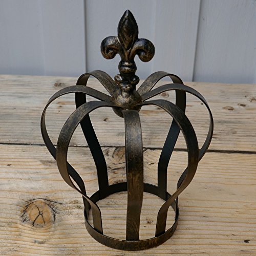 Preisvergleich Produktbild Krone 17,5cm goldbraun