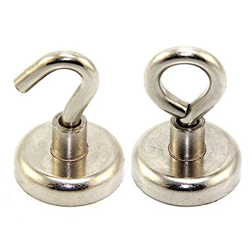 Ösenmagnet Ø 20 mm Neodym Zink – Haftkraft 10 kg - 2