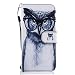 Produktbild iPhone 6 / 6S Hülle, Chreey [Lustige Tiere] Serie Bookstyle Leder Flip Case Schutzhülle / Etui / Cover [Eule] + Brieftasche Kartenfach Ständer Funktion