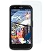 Produktbild atFoliX Panzerfolie für Motorola Moto G Forte Folie - 3 x FX-Shock-Clear stoßabsorbierende ultraklare Displayschutzfolie