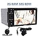 Produktbild Doppel-DIN Android Auto-Stereo-Receiver Octa-Core-DVD-Spieler mit Bluetooth 2 GB RAM 32 GB ROM - HD Rearview Backup-Kamera und External MIC - Touchscreen-Display mit Wi-Fi Web-Browsing und App herunterladen