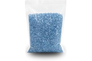 Doubleyou Geovlies & Baustoffe 10 kg de gravier en verre 5-10 mm bleu/violet