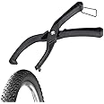 MMOBIEL Bicycle Tire Pliers Changing Tool Removal Clamp Tire Changer for Easily Changing Any Bike - Black