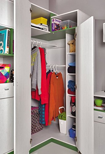 Preisvergleich Produktbild Eckkleiderschrank Jugend