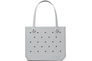 BOGG BAG Small Waterproof Washable Tote for Beach Boat Pool Work Sports 15x13x5.25 - Lightweight Cute Tote Bag