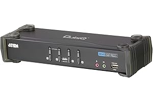 ATEN CS1764A KVM-Switch, USB, DVI, Sound