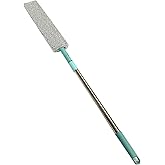 Spazzola Per La Polvere Lunga Spazzola Per La Pulizia Della Polvere In Microfibra Detergente Per Polvere Incrinato Pulizia Rimovibile Spolverino Strumenti Per La Pulizia Portatile , Verde Chiaro (A