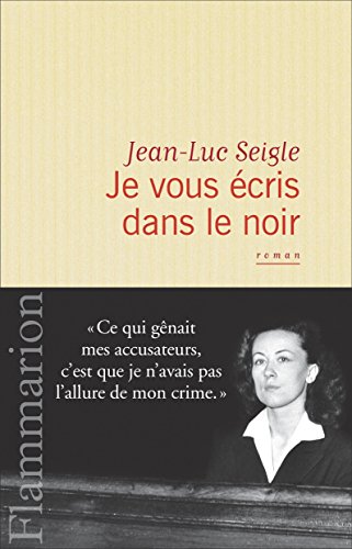 couverture de : Je vous écris dans le noir