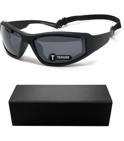 HELLY® - No.1 Bikereyes® - Lunettes De Moto Multifonctions - Anti-buée - Coupe-vent - Verre De Sécurité HLT® Conforme à La Norme DIN EN 166 (dégradé De Fumée Et Transparent [bandit 2