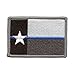 Produktbild ACU Subdued Texas Lone Star Flagge Thin Blue Line Police Morale Stickerei Touch Fastener Aufnäher Patch