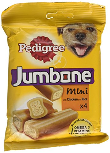 Preisvergleich Produktbild Pedigree Jumbone Beef Dog Treat Bone Mini 4 Pack