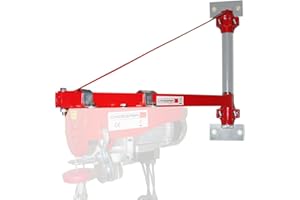 CROSSFER GMBH Schwenkarm KST600 für Seilwinden/Kranarm max 600kg Last 75cm Auslage für Seilzüge/Lastarm für Hebezüge