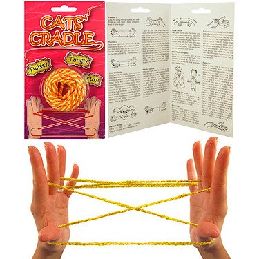 Cat's Cradle 160cm String. The classic retro game. Ideal stocking filler