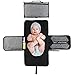 Produktbild Zexuan Tragbare Wickelunterlage, Windel Wechseln Pad Kupplung Pad Kit für Baby Säuglinge und Kleinkinder, Tragbare Wasserdicht Veränderte Bahnhof Reisezubehör Für Orte, Bett Spielen Kinderwagen Hütte