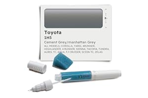 ‎GENUINE COLORS Genuine Colors Lackstift CEMENT GREY/MANHATTAN GREY 1H5 Kompatibel/Ersatz für Toyota Grau