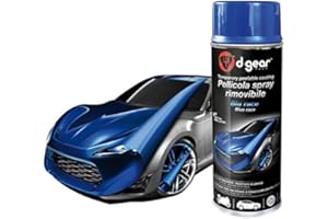 Lancer Vernice Pellicola Spray RIMUOVIBILE Removibile Wrapping D Gear 400ml (Blu)