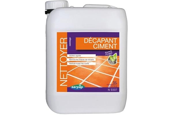 Nettoyant décapant ciment - 5 L