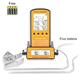 TOROAST Barbecue Backofen Grillthermometer, BBQ Bratenthermometer, Fleisch Küche