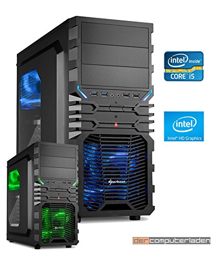 dercomputerladen Gamer Aufrüst PC System Intel, i5-7600K (Kaby Lake) 4x3,8 GHz, 32GB DDR4 RAM, Intel HD Grafik 630 -1GB