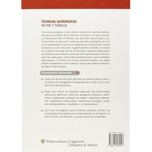 Tecnicas quirurgicas en pie y tobillo / Surgical Techniques in the Foot and Ankle