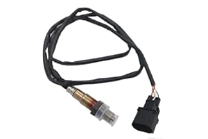 Amrxuts 0258007351 Lambda Probe O2 Oxygen Sensor Compatible with BORA GOLF NEW BEETLE PASSAT A3 A4 A8 TT OCTAVIA LEON EXEO