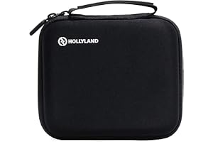 HollyView Carry Case for Hollyland Mars 300 400s Video Transmitter and Receiver, Hard EVA Protective Multi-Functional Waterproof Storage Bag