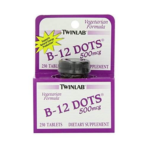 Preisvergleich Produktbild Twinlab, B-12 Dots, 500 mcg, 250 Tabletten
