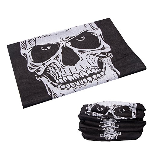 Bandana Multifunktionstuch Kopftuch Moliker 8 Stück /Pack Bandanas Nickytuch Kopftuch Schlauchtuch Halstuch Motor Fahrrad Motoren Sport - 3
