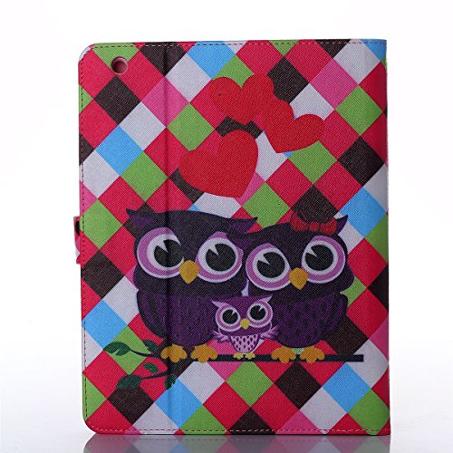 inShang Hülle für Apple iPad 2 iPad 3 iPad 4, Edles PU Leder Tasche Hülle Skins Etui Schutzhülle Ständer Case Cover für Tablet iPad 2/3/4 - 2