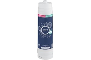 GROHE Blue, Austauschfilter Magnesium + Zink, 400l Kapazität (Wasserfilter versetzt Wasser zusätzlich mit Magnesium und Zink, gegen Chlor, Kalk & Mikroplastik), 40691002