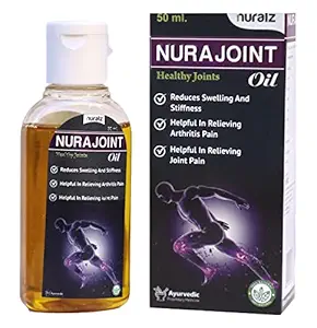 Nuralz NuraJoint Oil ? Ayurvedic Oil for Joints Pain, Mascular Pain, Knee Pain, Back Pain, Swelling (50 ml)