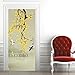 Produktbild DNFurniture 3D Tür Aufkleber Gelber Ginkgo 77X200CM Wandaufkleber Dekoration dreidimensional Urlaub tapete zuhause Kunst Geschenk DIY Aufkleber europäisch selbstklebend